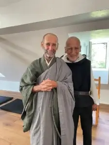 Vanja Palmers and David Steindl Rast